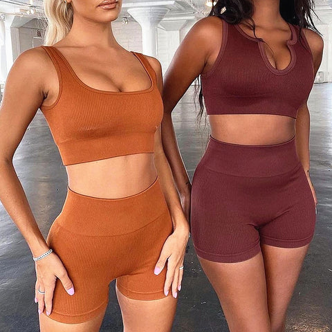 Alex Ribbed Yoga Set